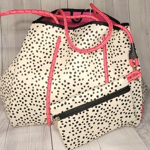Neoprene tote bag purse